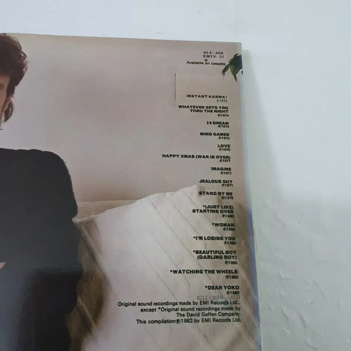 존레논 콜렉션 LP  1983    INAGINE