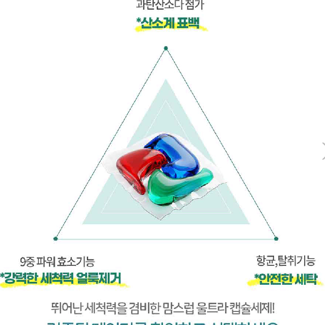 무료배송-맘스럽 울트라 캡슐세제 16g 100개