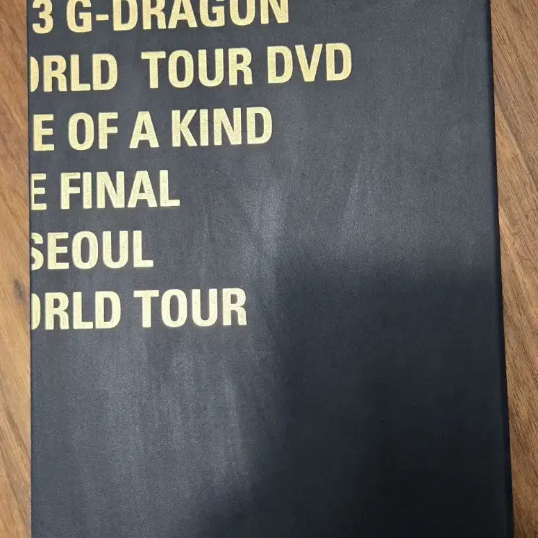 빅뱅 지드래곤 원오브어카인드 콘서트 DVD 월드투어 파이널 서울 앨범