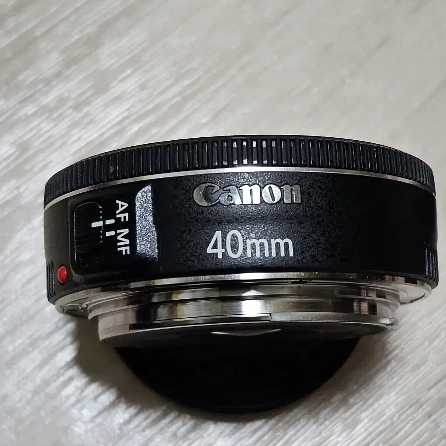 캐논 40mm 2.8 stm 팬케익 EF 단렌즈 팔아요