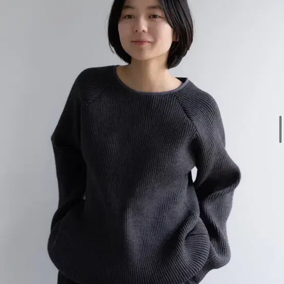 페스토wool midi sweater dark moon