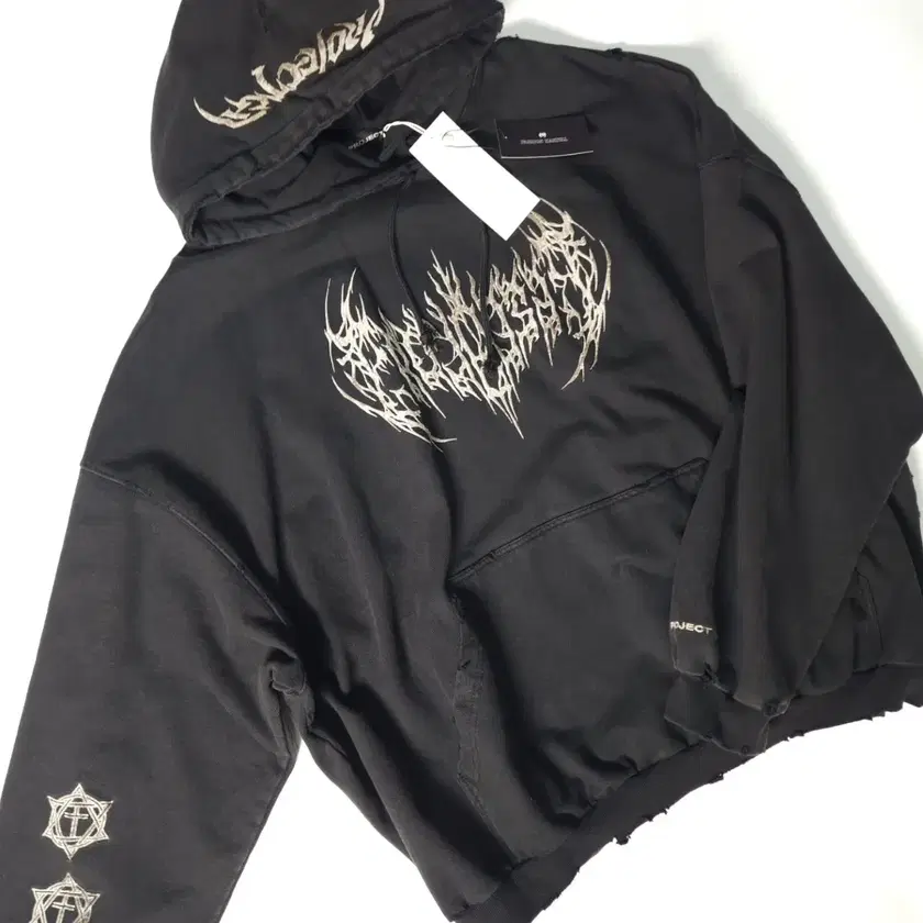 Project GR Metallic Logo Hoodie 2 on Bunjang Global Site.