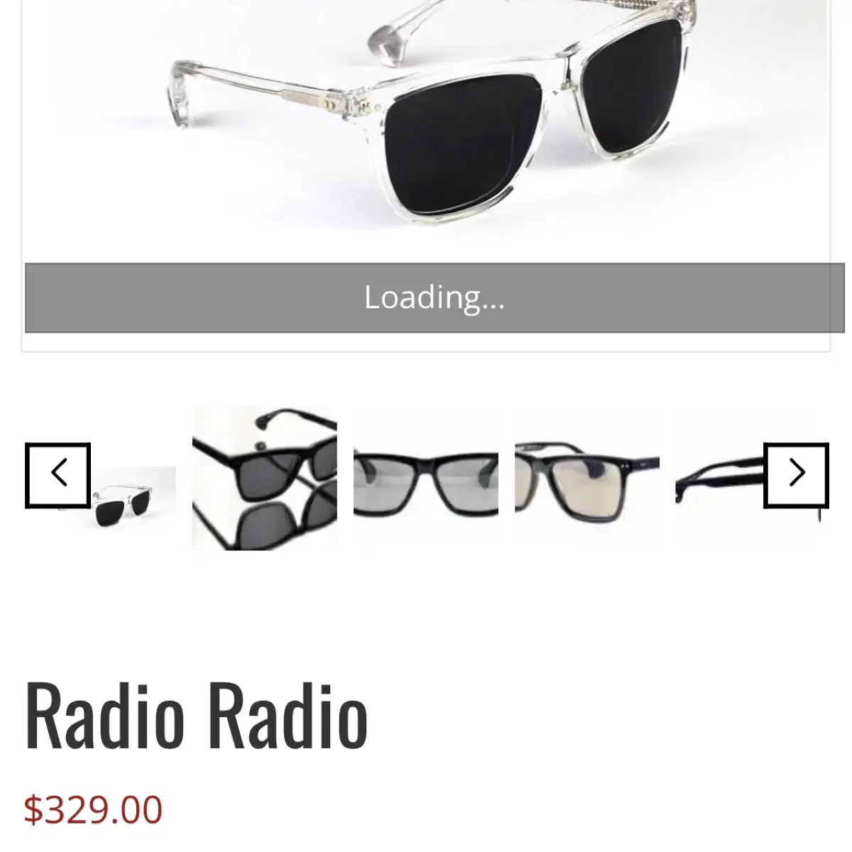 Initium eyewear Radio Radio