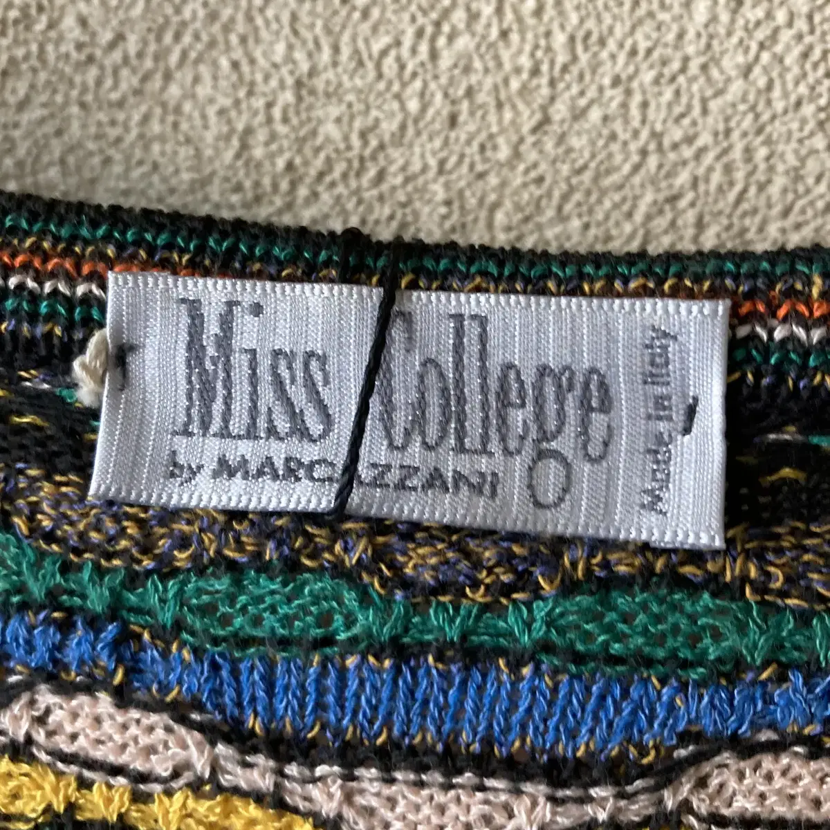 miss college 코튼  가디건