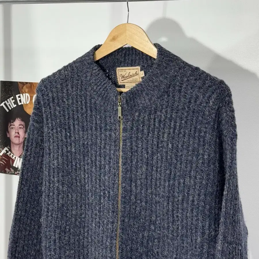 XL/ Woolrich Zipup cardigan/TN1