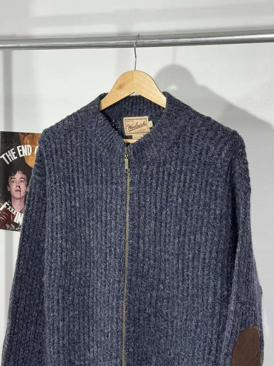 XL/ Woolrich Zipup cardigan/TN1