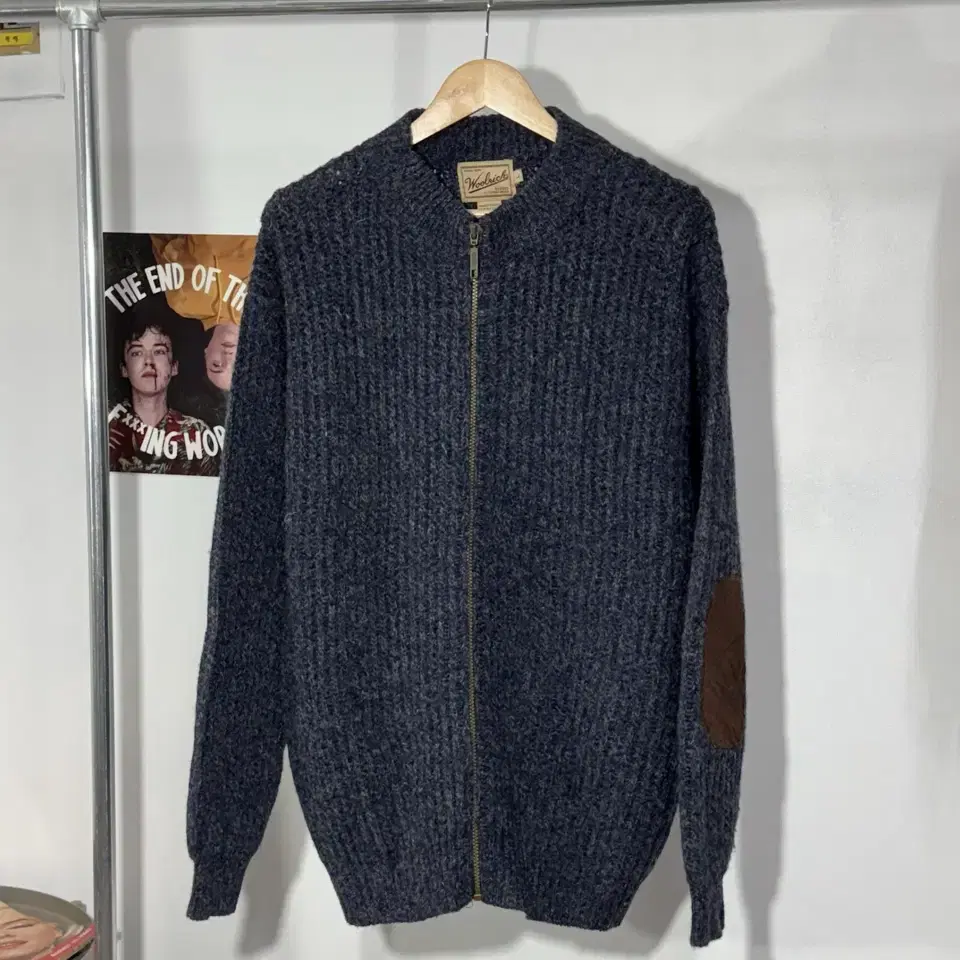 XL/ Woolrich Zipup cardigan/TN1