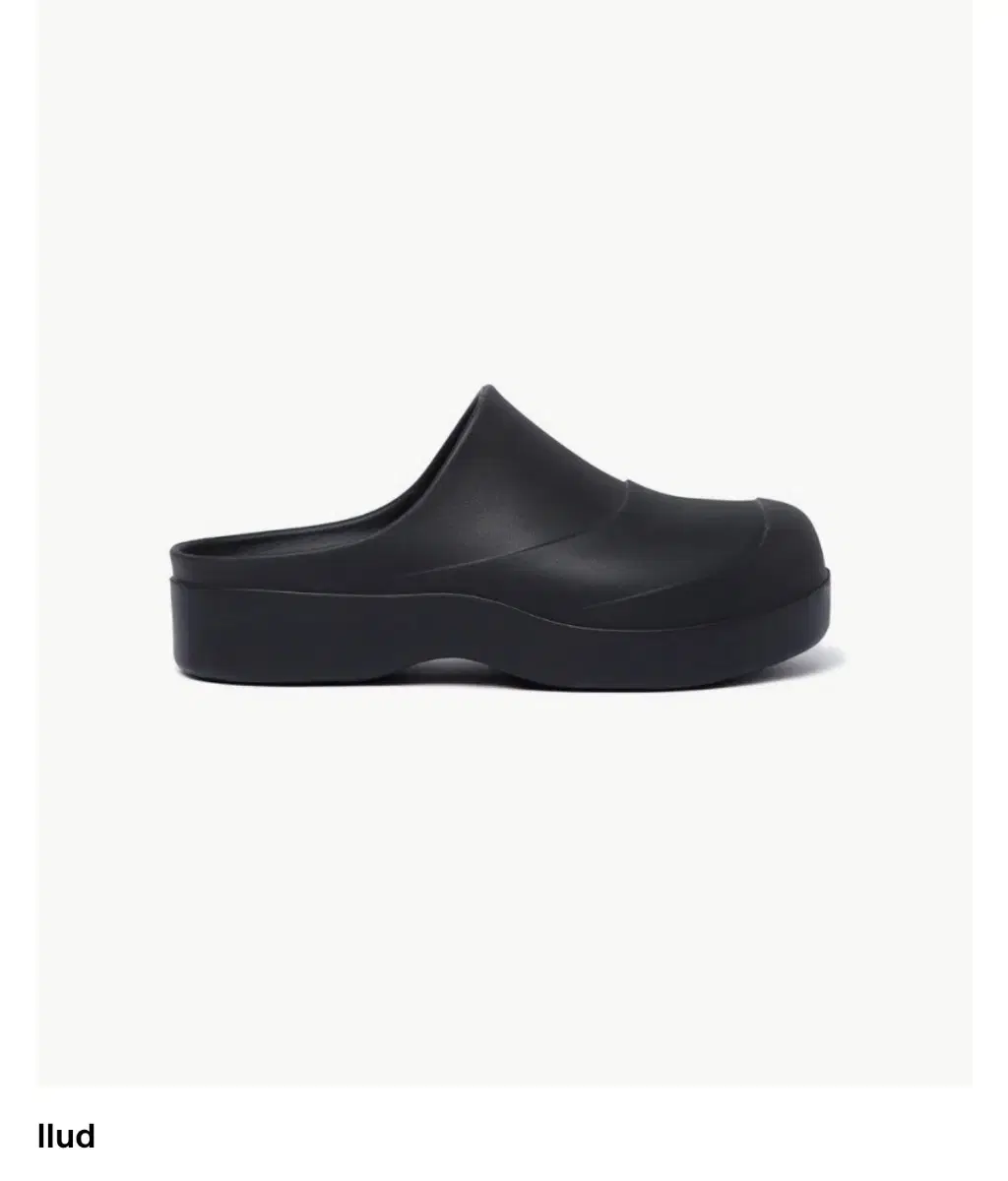 llud Rubber Clog Black (7 Size)