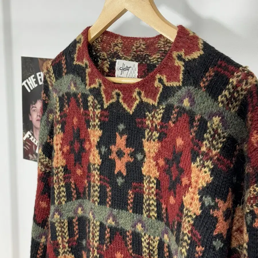 XL/ Navajo pattern Sweater/N43