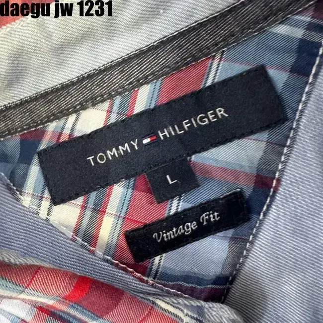 L TOMMY HILFIGER SHIRT 타미힐피거 셔츠