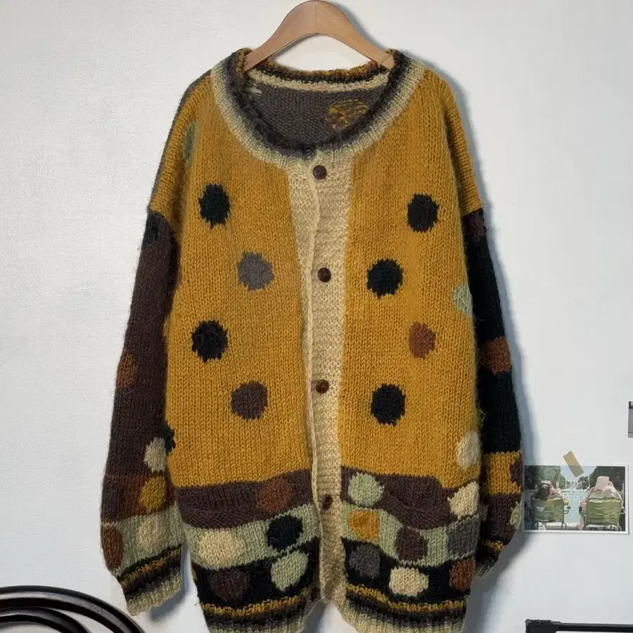 XXL/ Pattern Cardigan/N50