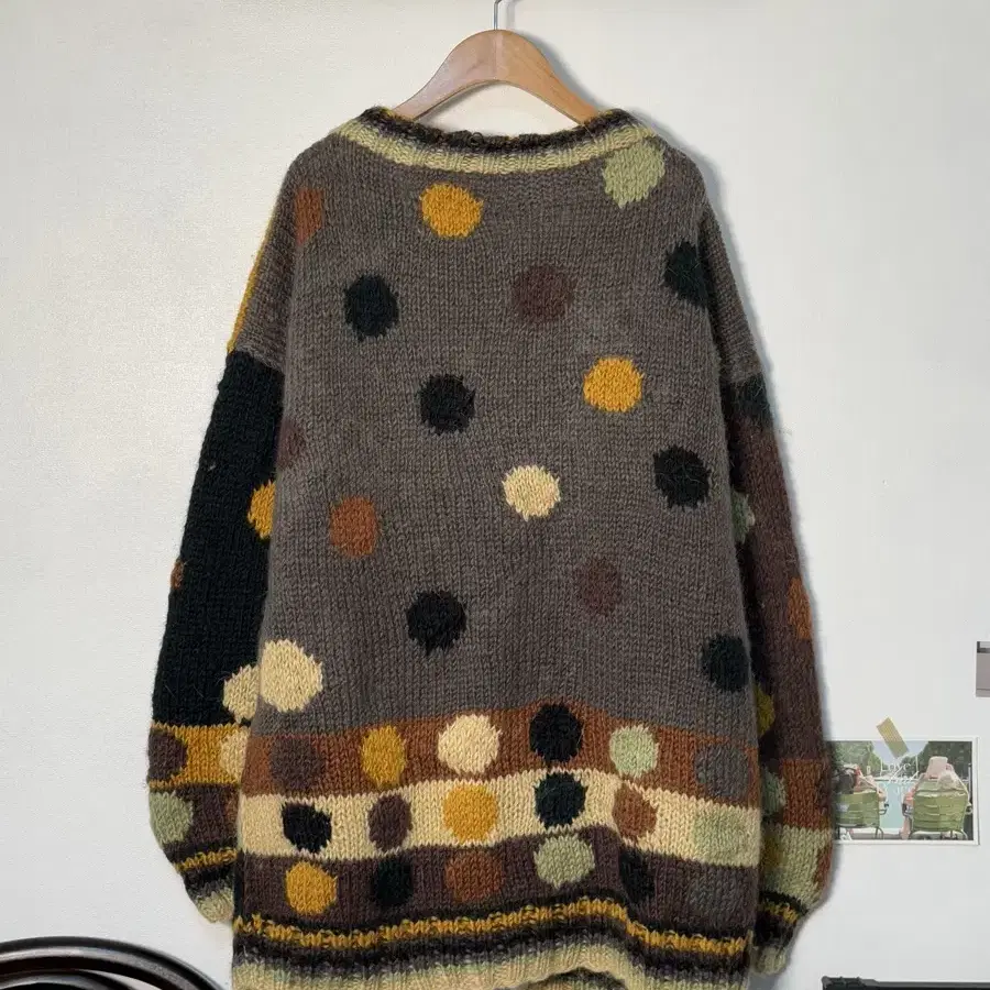 XXL/ Pattern Cardigan/N50