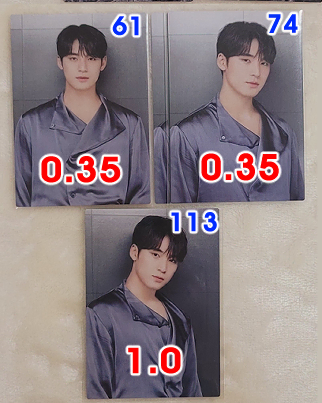 mingyu lighthearted tc selpho wts paddeddownjacketphotocardrighthereseventeenbulk