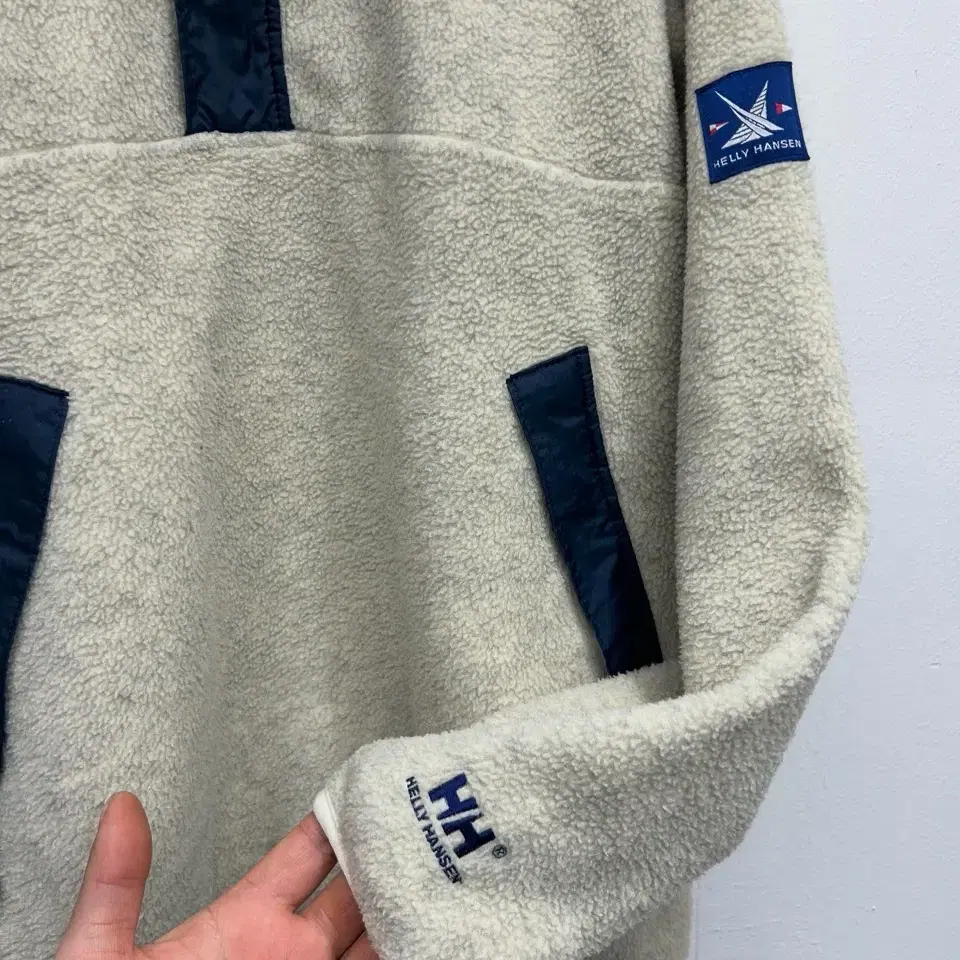 90s JPN HELLY HANSEN 플리스 풀오버