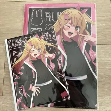 최애의 아이 추리닝 가방 호시노 루비 클리어 파일 포스터