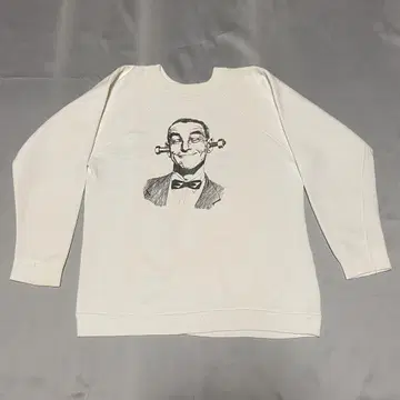 빈티지 스웨트 60년대 70년대 양면 프린트