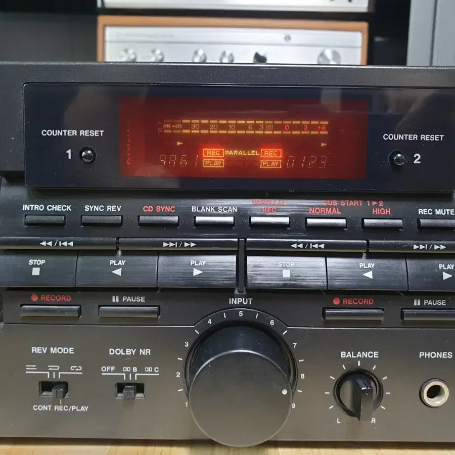 타스캄 더블 카세트데크 TASCAM 202MK3