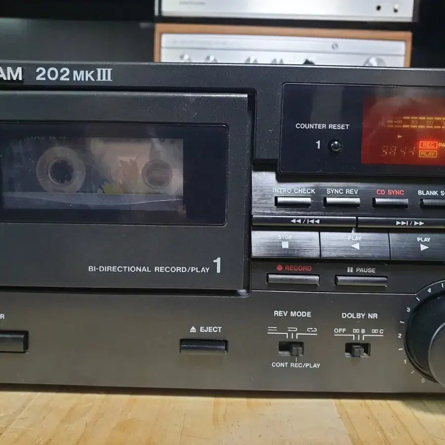 타스캄 더블 카세트데크 TASCAM 202MK3