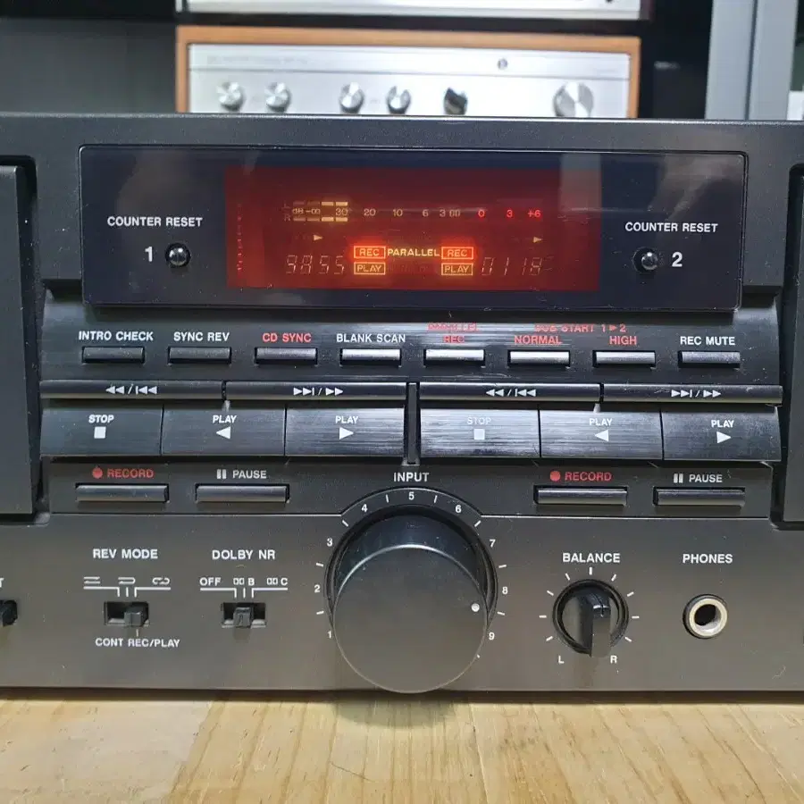 타스캄 더블 카세트데크 TASCAM 202MK3