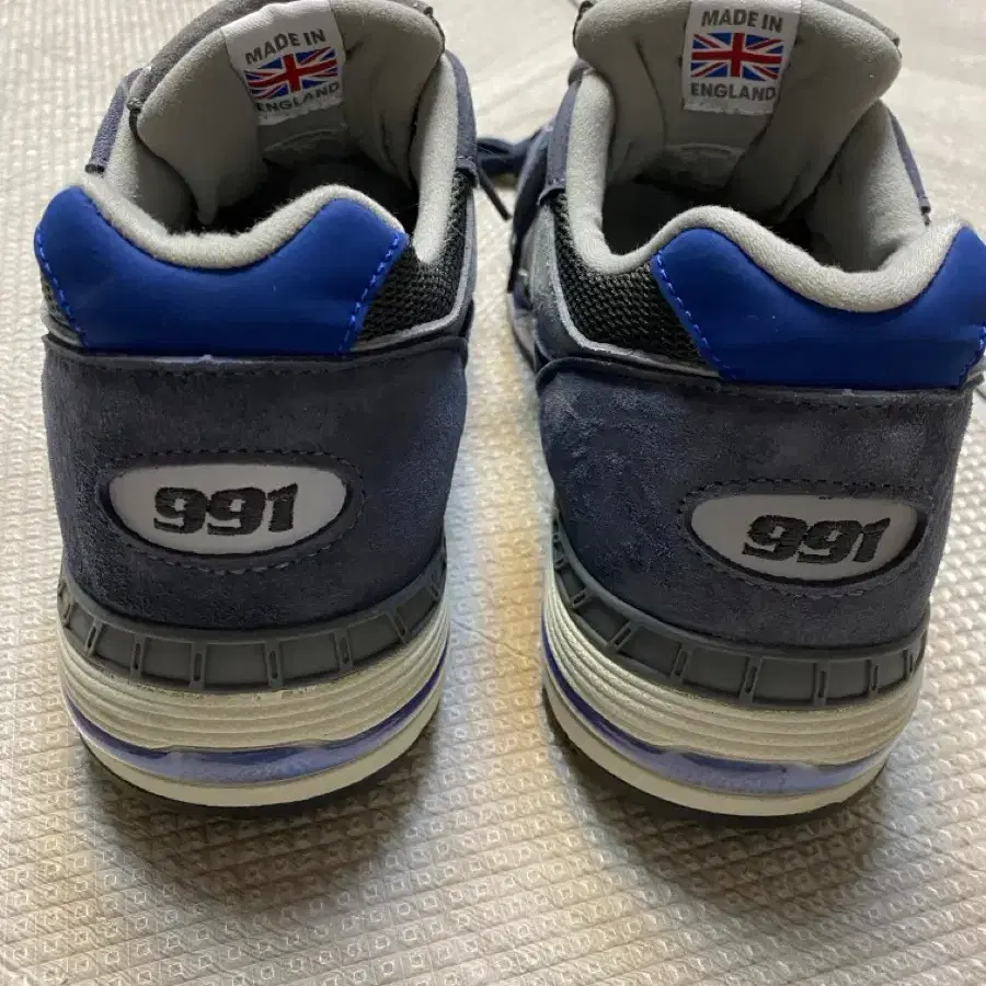 뉴발란스 991 made in uk 그레이 블루 280