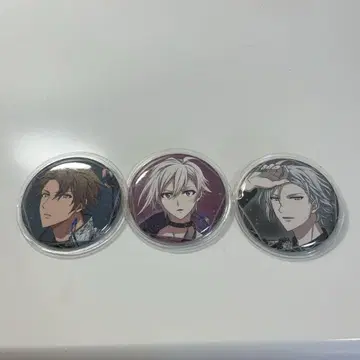 TRIGGER 야오토메 가쿠, 구조텐, 류노스케 캔뱃지 3점