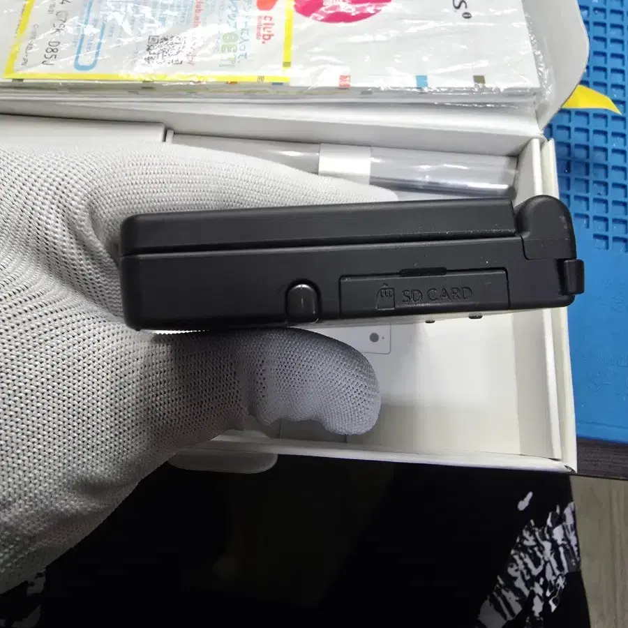 A-급 닌텐도 DSi DSL DS Lite 블랙 풀박스