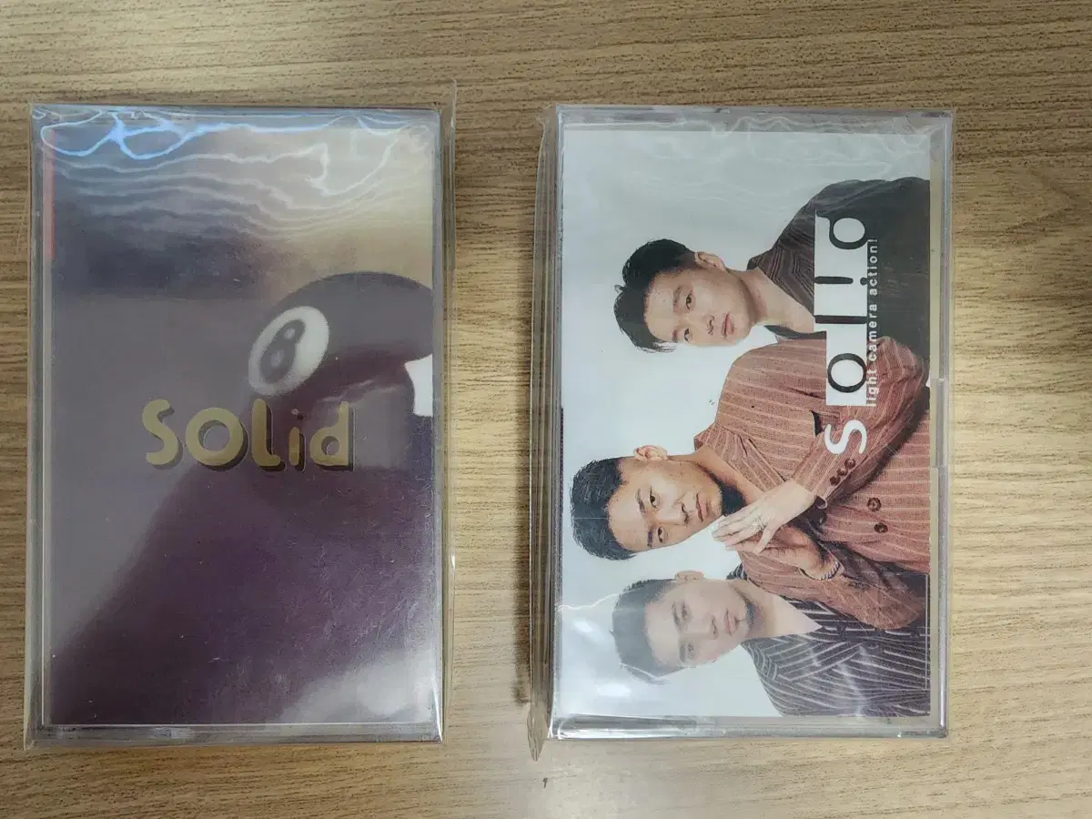 미개봉 테이프 tape 솔리드 2집, 3집