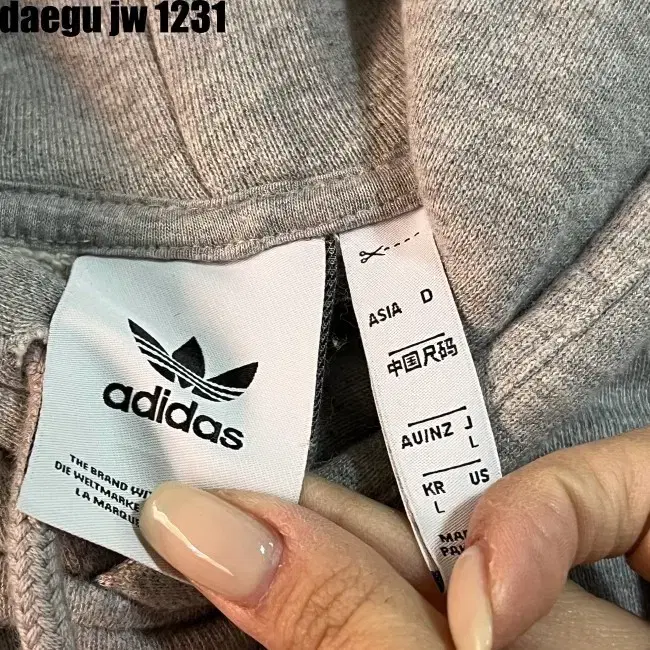 L ADIDAS HOODIE 아디다스 후드티