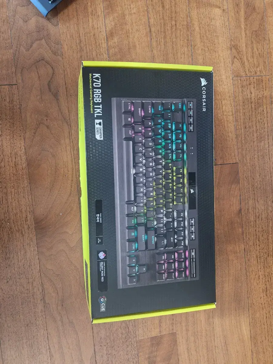 커세어 k70 rgb tkl 팔아요(적축)