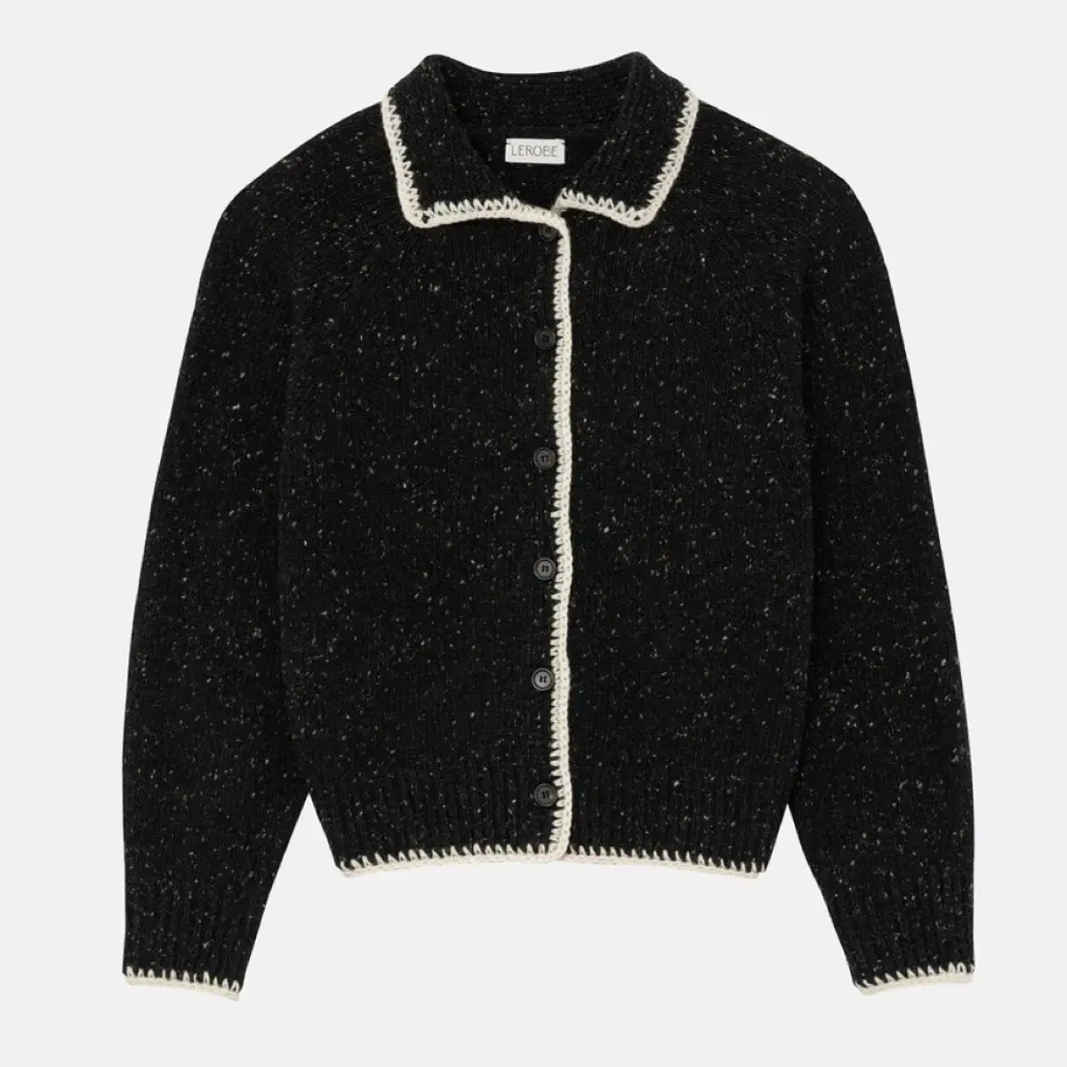 르로브 scotland wool cardigan