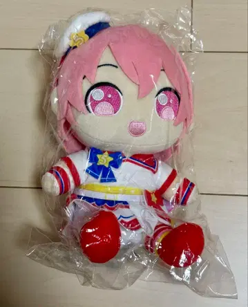 -프리파라 앉아 있는 봉제 인형 레오나- 허리