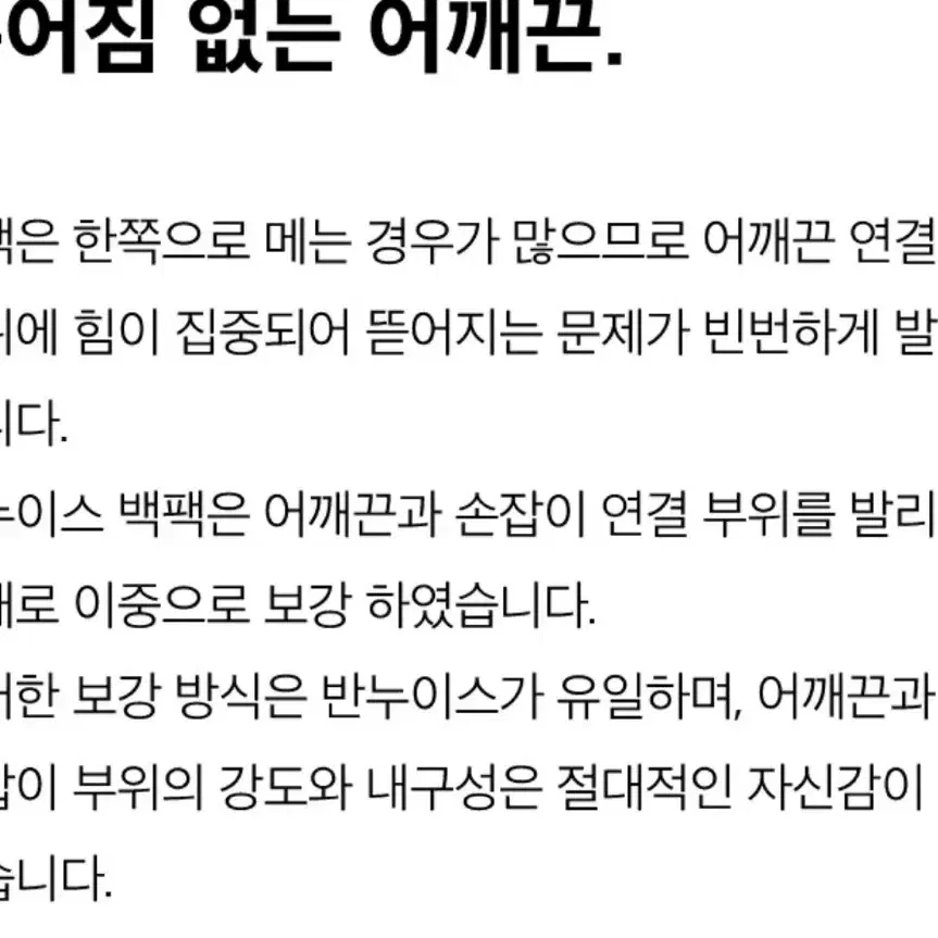 반누이스 비지니스 백팩 미사용 새상품 무료배송