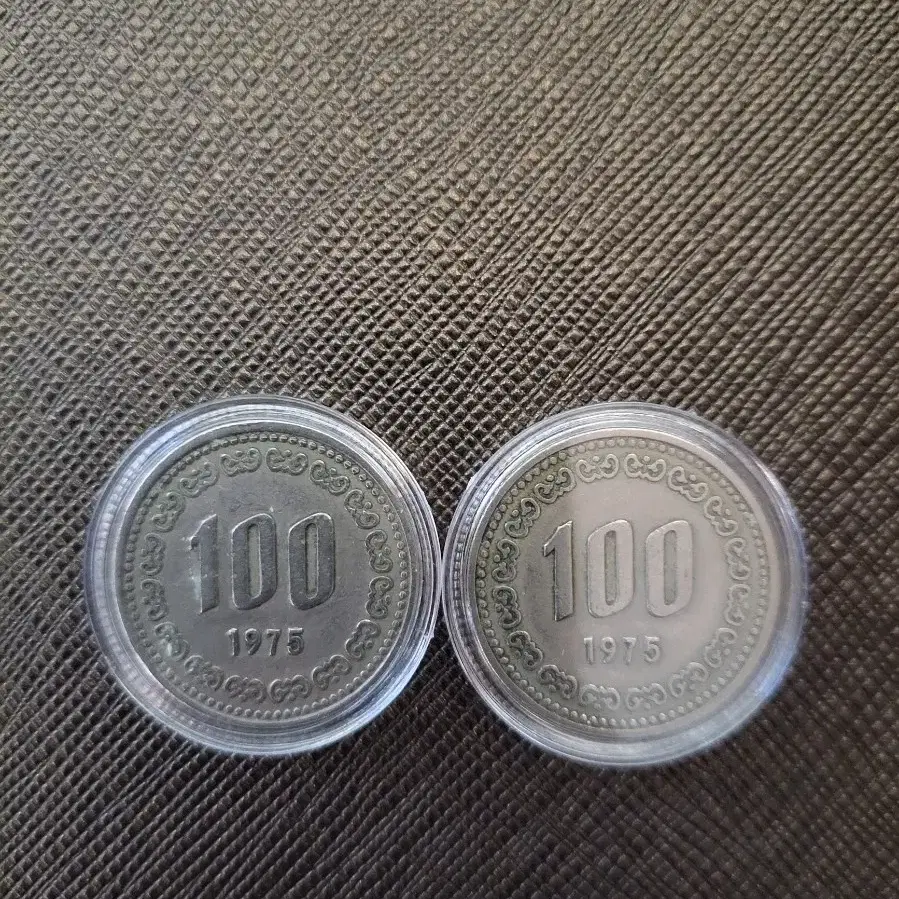 1975년100원 사용제 A급2개