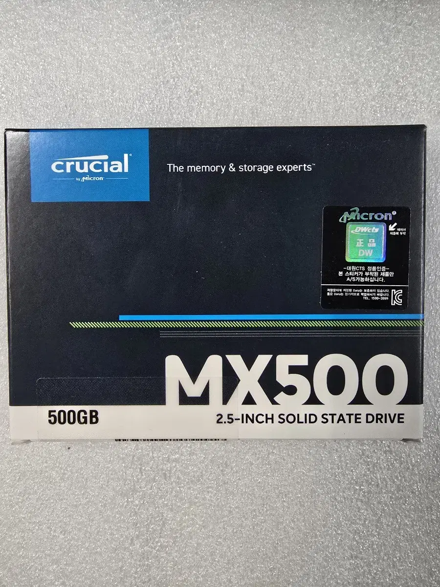 PC부품 SSD500G 새상품2.5인치