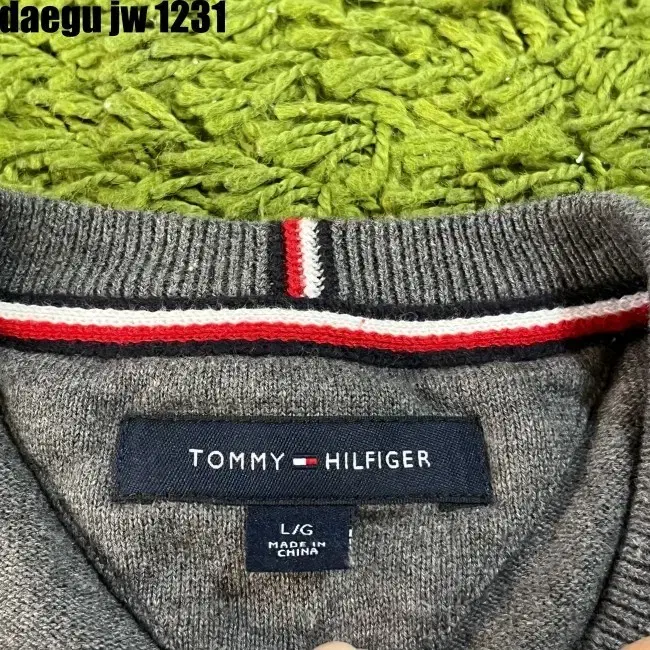 L/G TOMMY HILFIGER KNIT 타미힐피거 니트