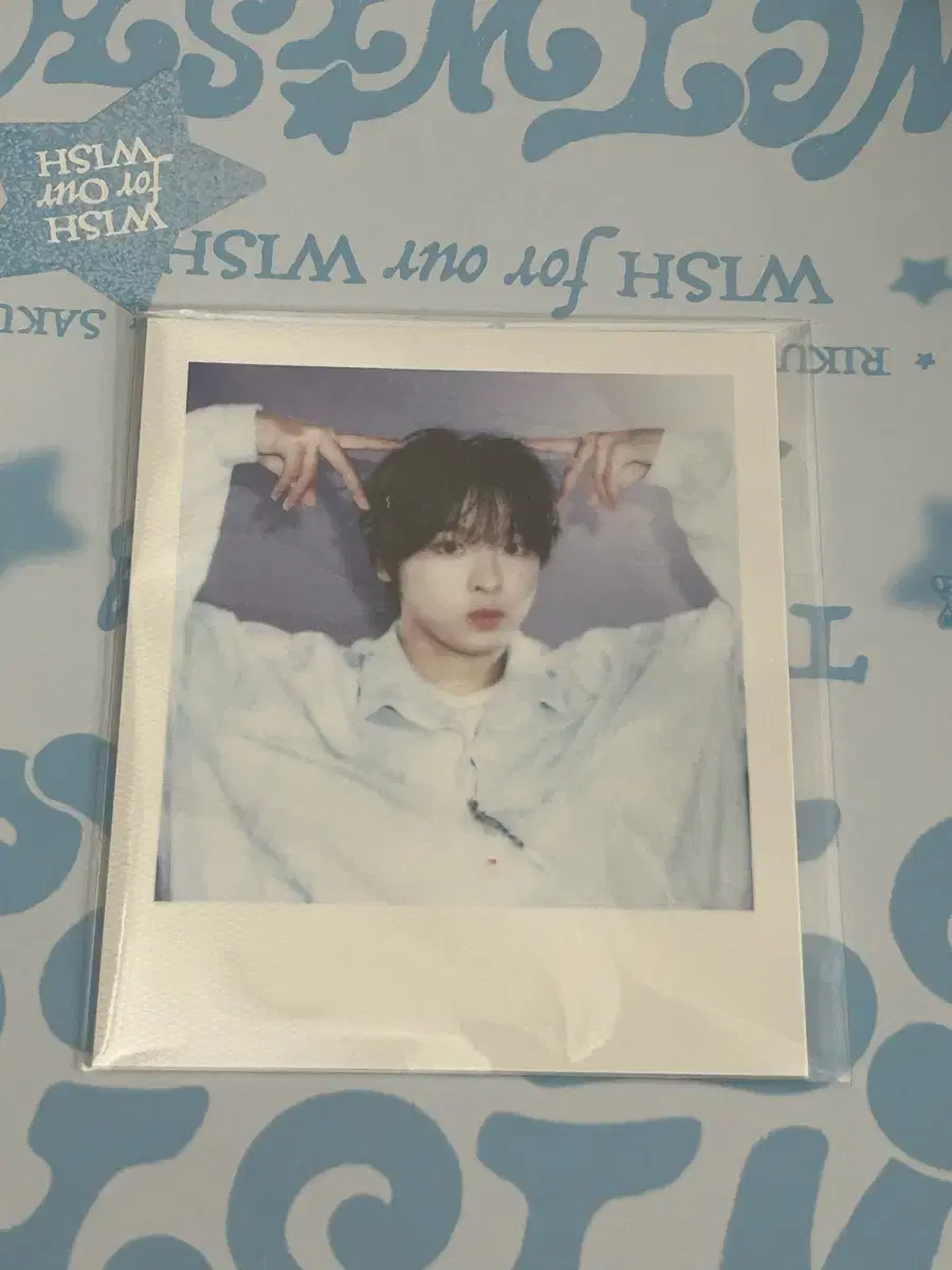 Unsealed riku seasons greetings cat ears polaroid