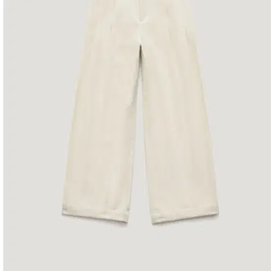 파르벵 PEACH BRUSHED COTTON PANTS_IVORY