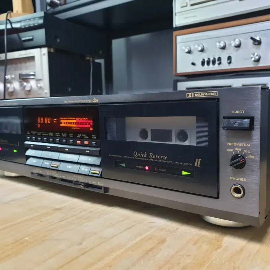 티악 더블 카세트데크 TEAC W-995RX