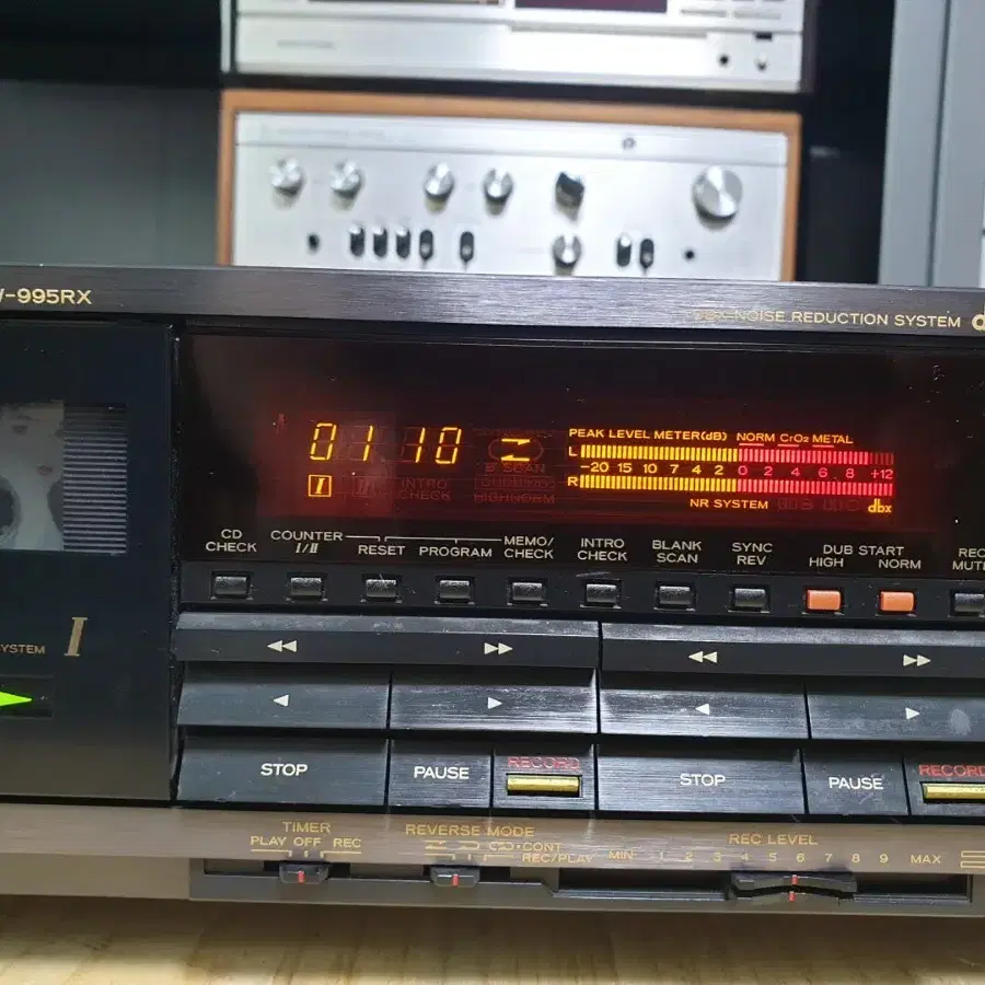 티악 더블 카세트데크 TEAC W-995RX