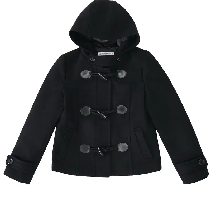 순지 soonji duffle hood coat