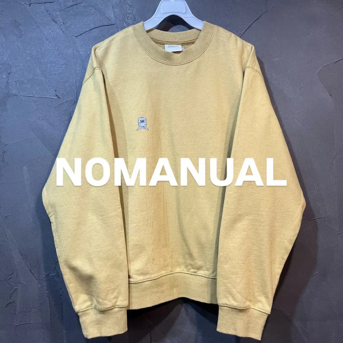 [L] NOMANUAL 노메뉴얼 스웻 셔츠