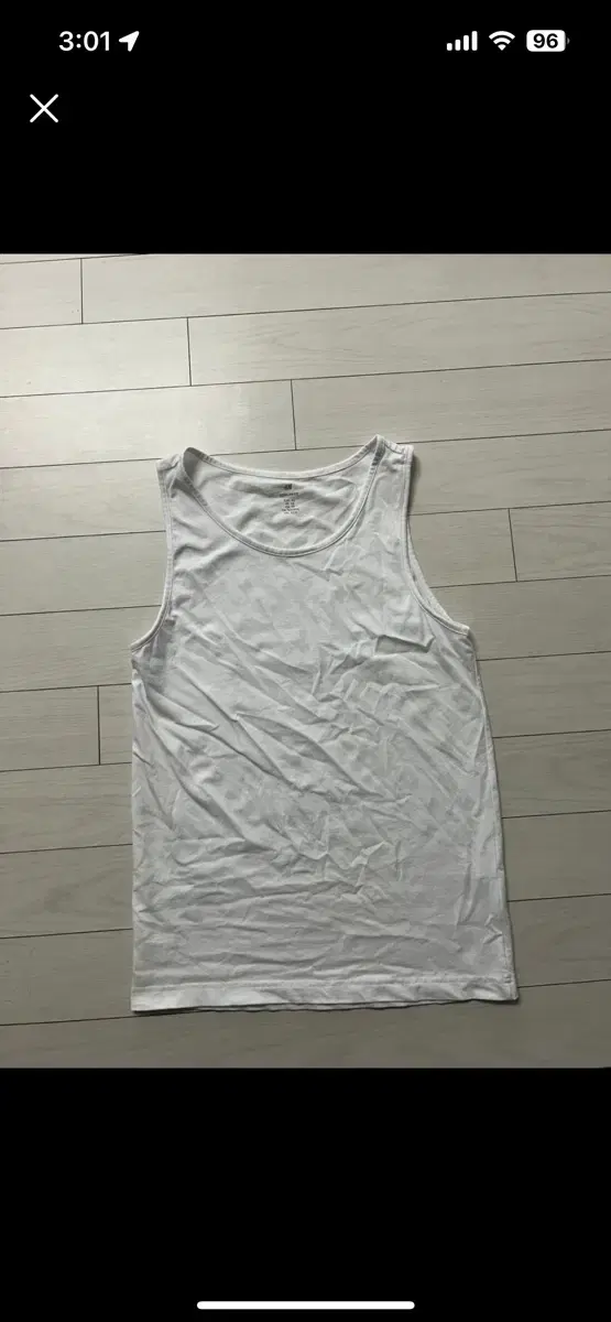 New Arrivals H&M Men's Sleeveless Top Sleeveless White XS