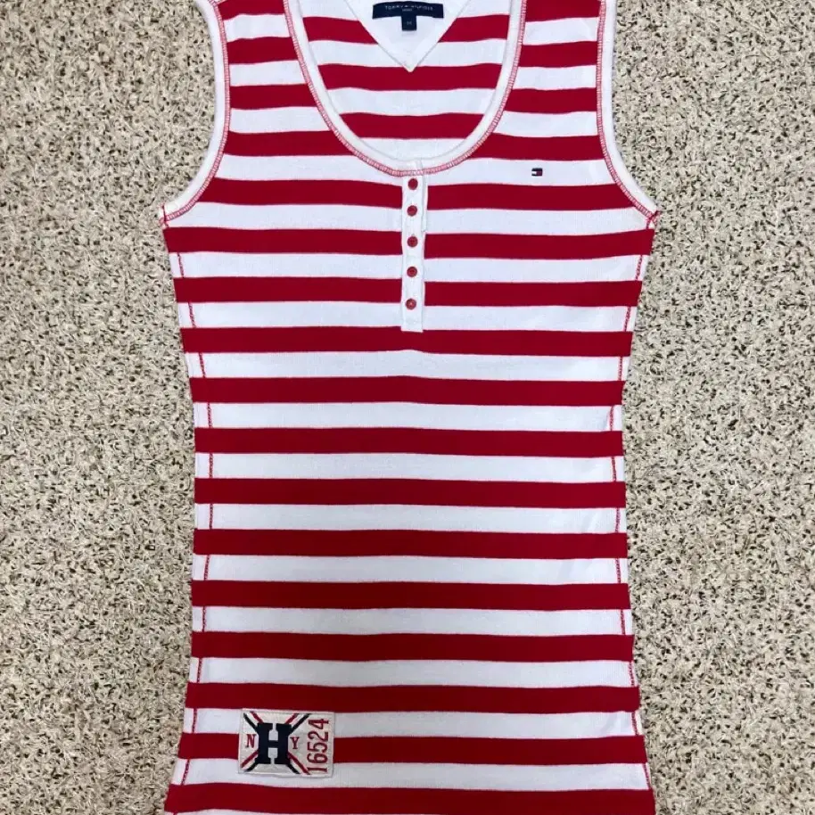 Tommy Hilfiger striped sleeveless 타미힐피거