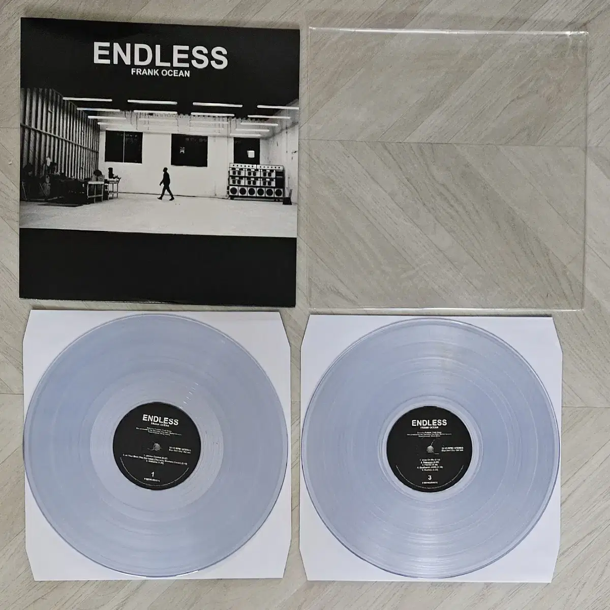 Frank Ocean - Endless 컬러 2 LP 부틀렉 바이닐