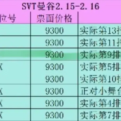 세븐틴방콕 2월15일 V2 T 7X