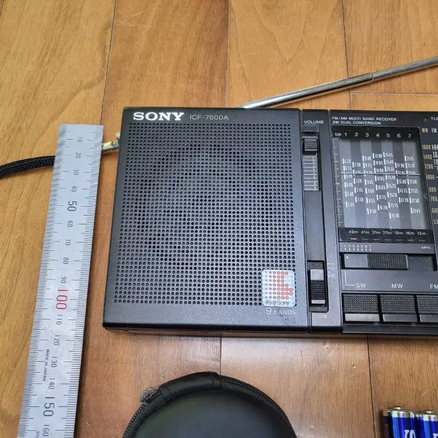 레트로 SONY 소니 ICF-7600A 라디오 외 모두일괄 택포