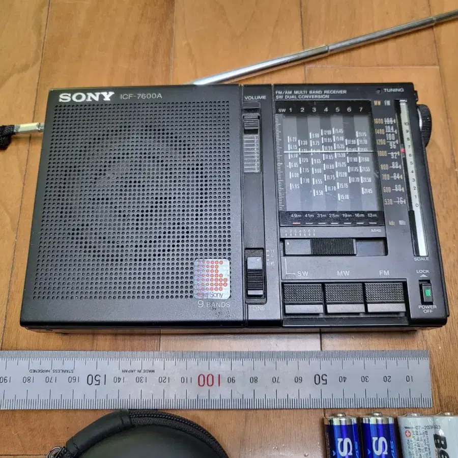 레트로 SONY 소니 ICF-7600A 라디오 외 모두일괄 택포