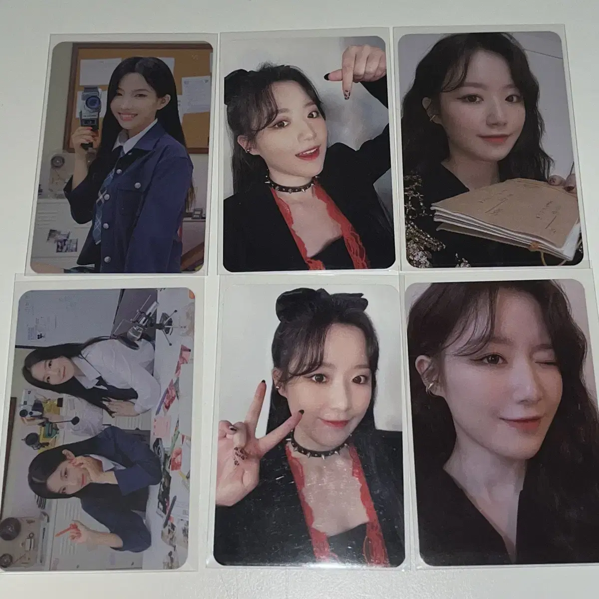 (Girls) photocard official photo kard miyeonminniesoojinsoyeonwoo shuhua