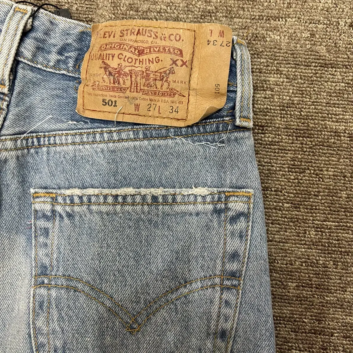 (26) 90's Levi's 501 데님 팬츠