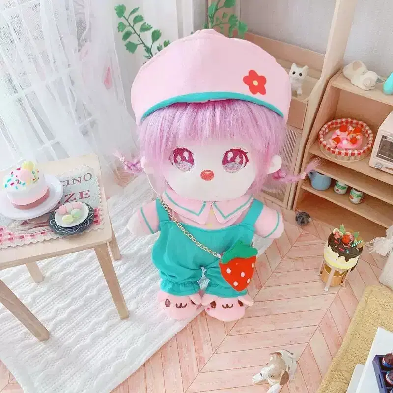 20cm Somyi Doll Clothes / Strawberry Picnic Clothes